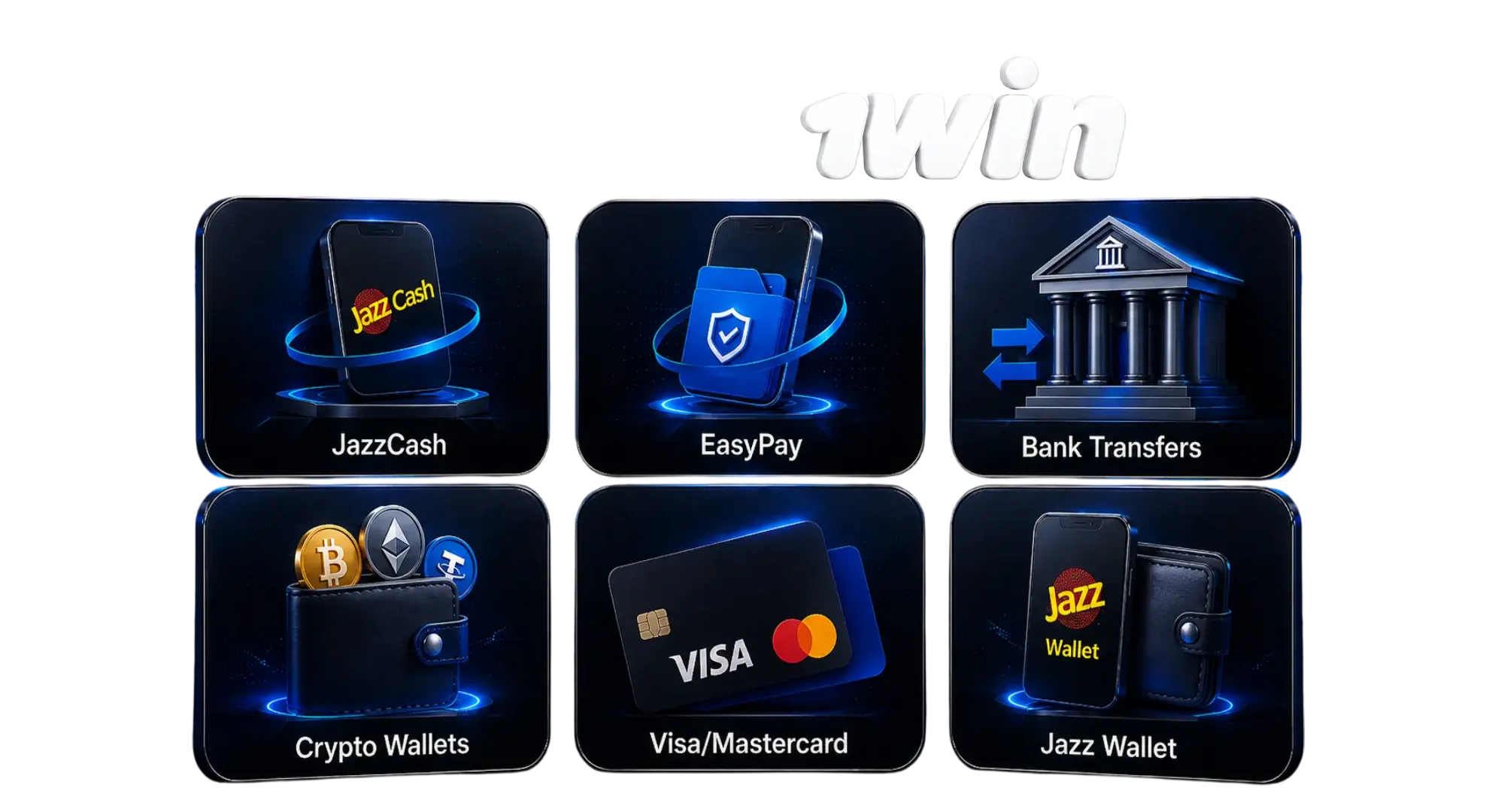 Secure and fast transactions in the 1win app.