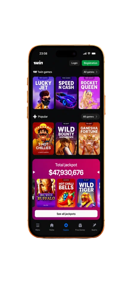 Open 1win casino.